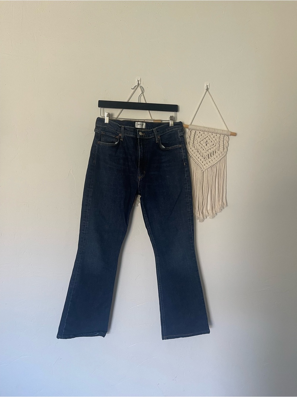 Agolde Nico Boot Cut Jeans Organic Cotton Blend